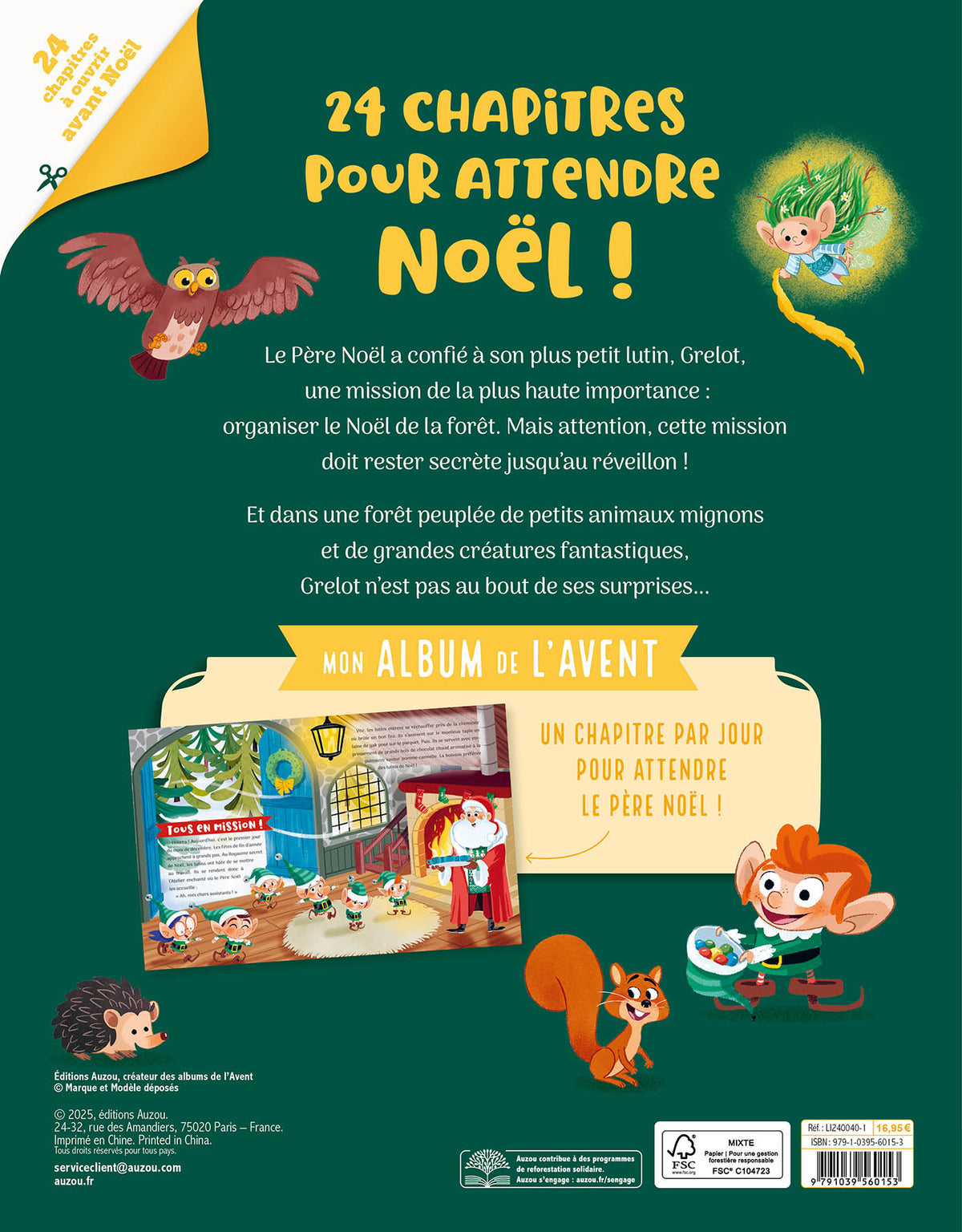 Mon album de l'avent – Le Noël de la forêt, vue 6