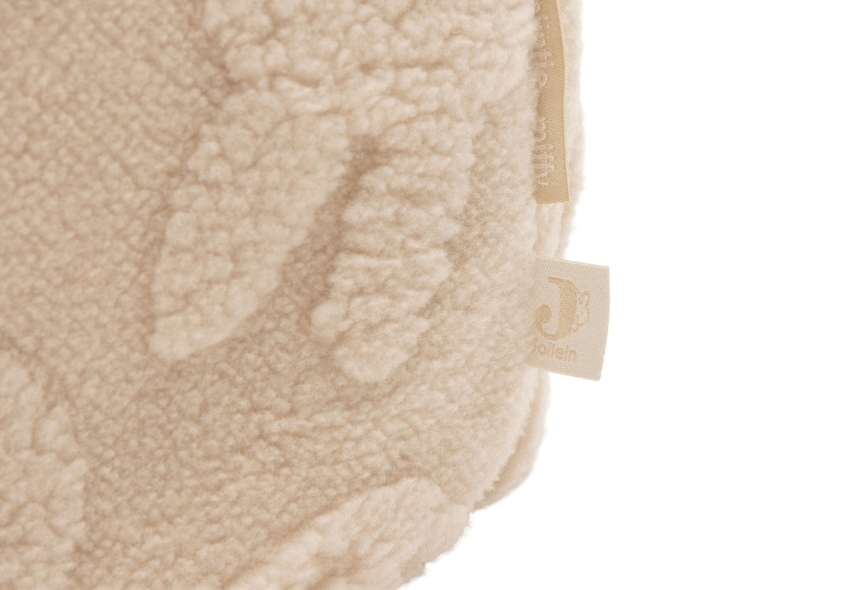Grand panier de rangement - Miffy Jacquard Teddy - Sand