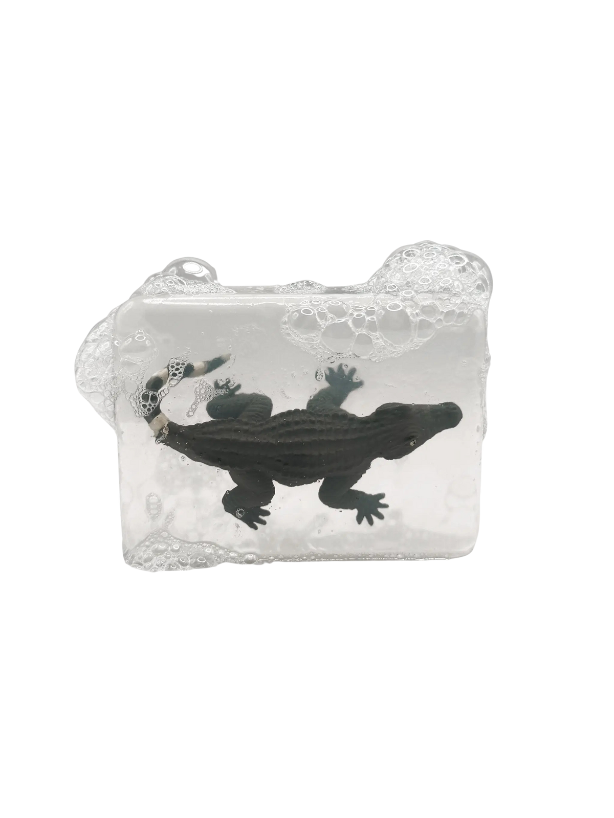 Savon avec figurine surprise - Crocodile