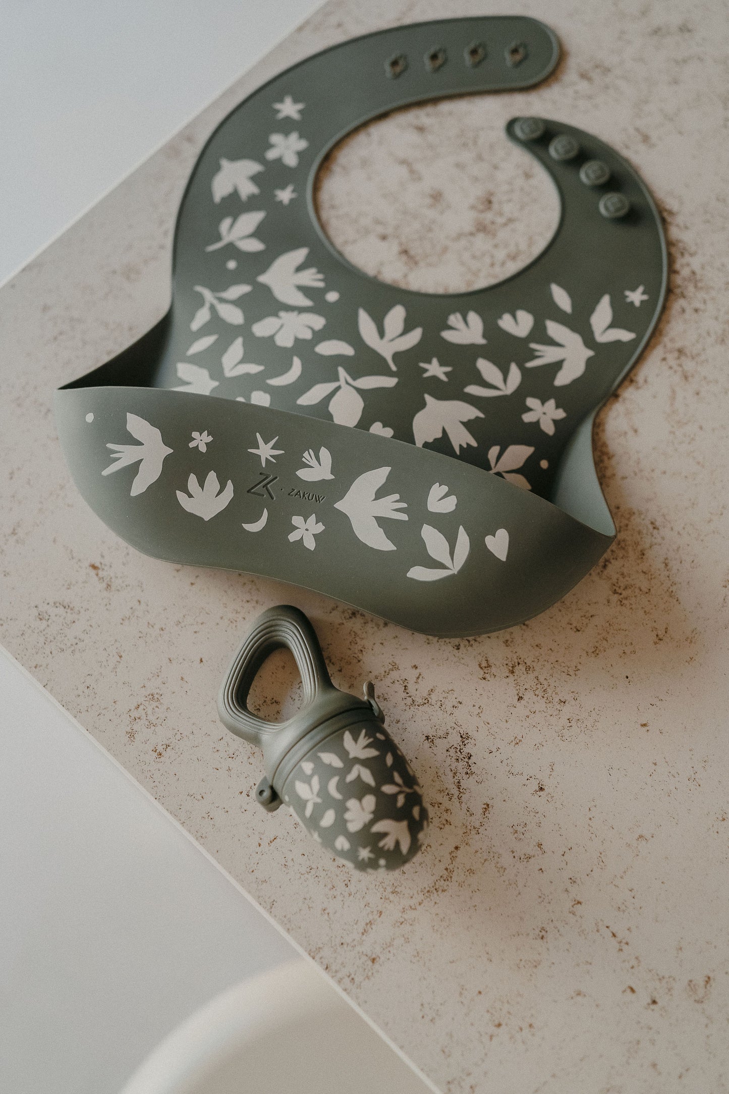 Bavoir en silicone - Birdy