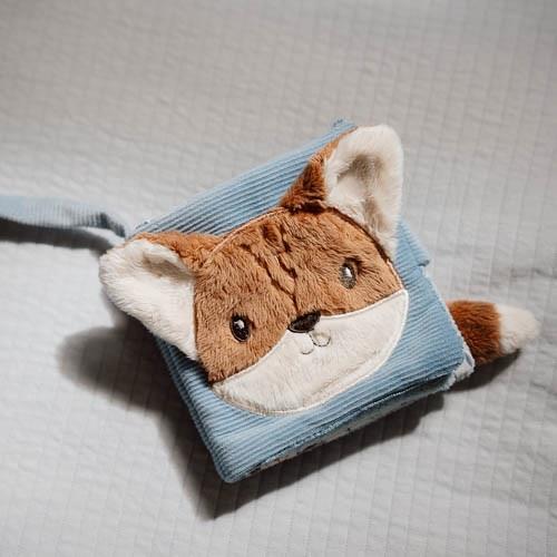 Livre d'activités en tissu pour poussette - Forest Friends