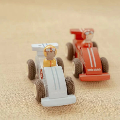 Voitures de course en bois à friction