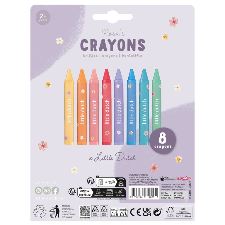 Crayons de cire - Rosa