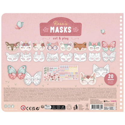 Livre de découpage avec ciseaux - Rosa