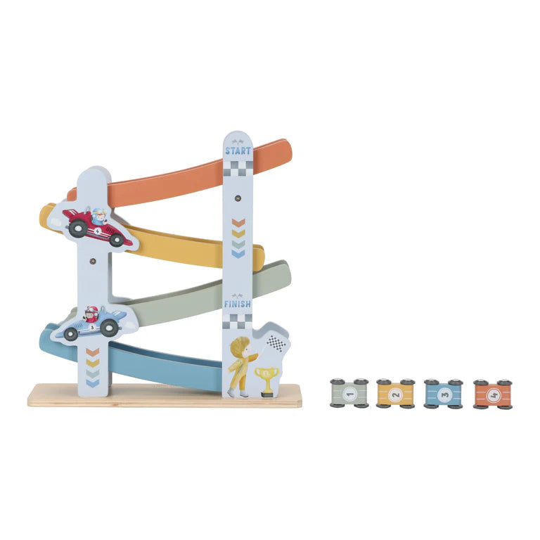 Circuit rampe en bois