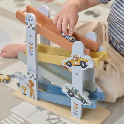 Circuit rampe en bois