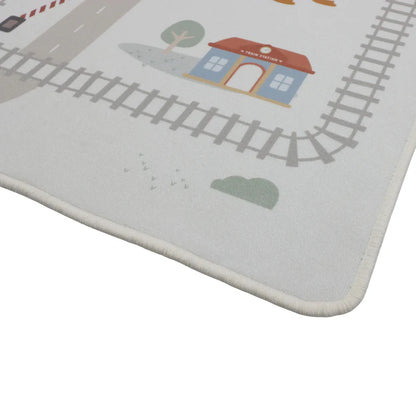 Tapis de jeu avec circuit voiture