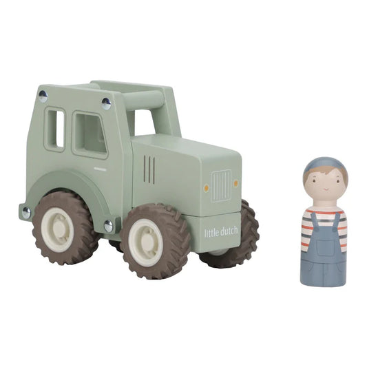 Tracteur en bois