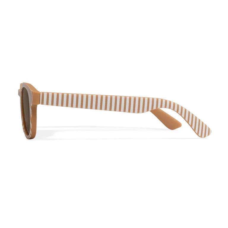 Lunettes de soleil - Rayures Caramel