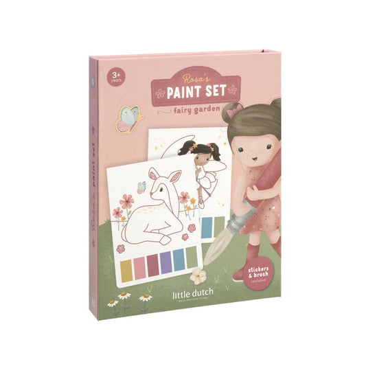 Livre de peinture aquarelle - Fairy Garden