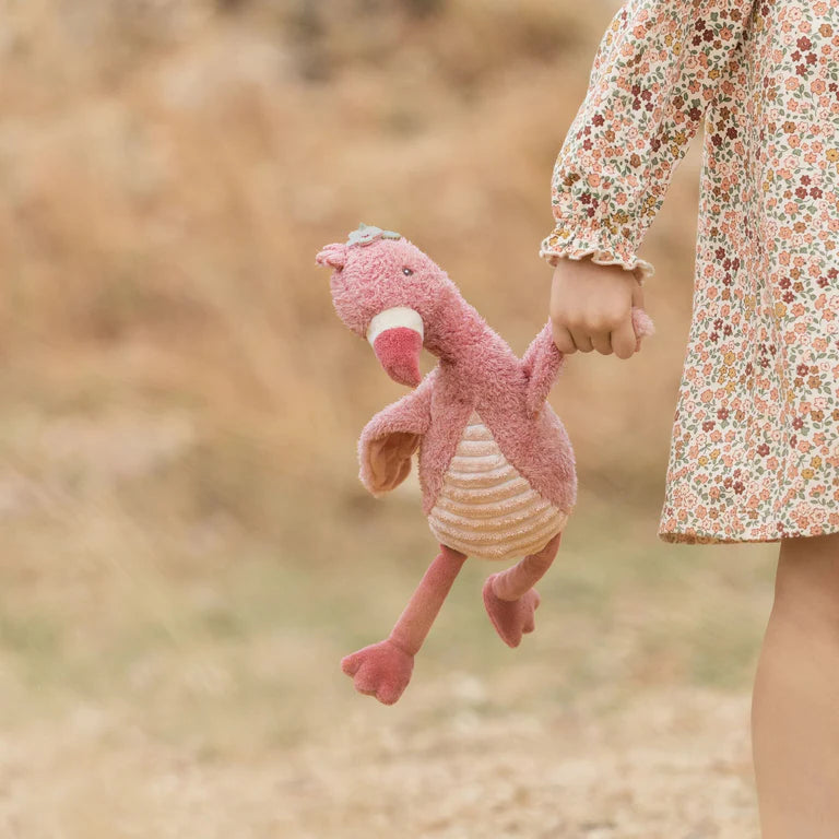 Peluche - Flamant rose - 35 cm