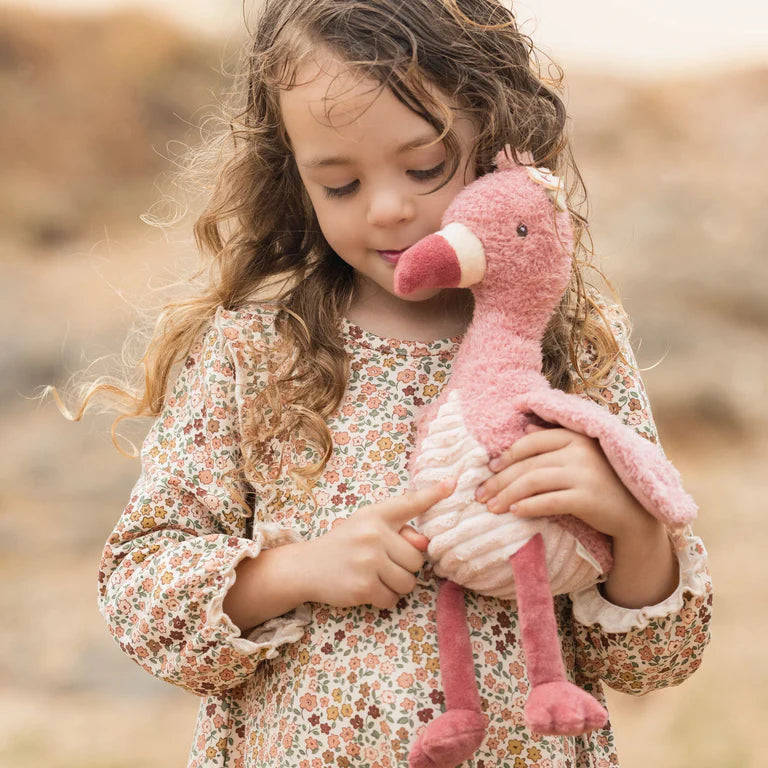 Peluche - Flamant rose - 35 cm