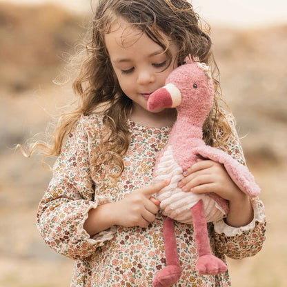 Peluche - Flamant rose - 35 cm
