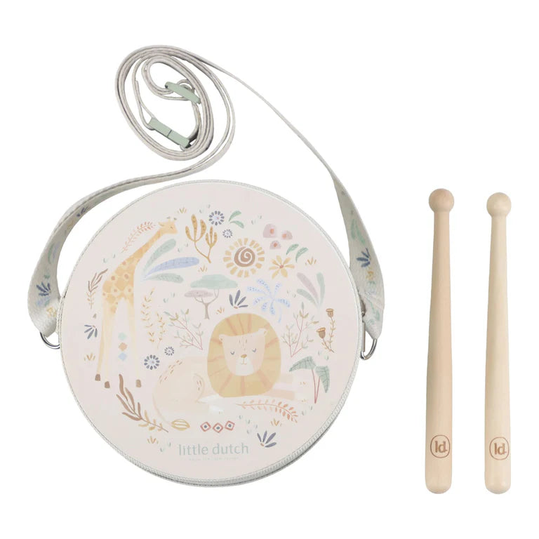 Tambour en bois - Safari Friends