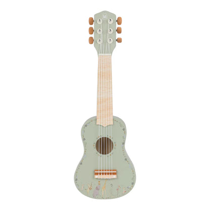 Guitare en bois Verte - Safari Friends