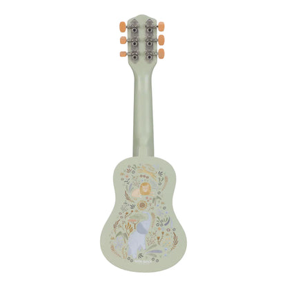 Guitare en bois Verte - Safari Friends