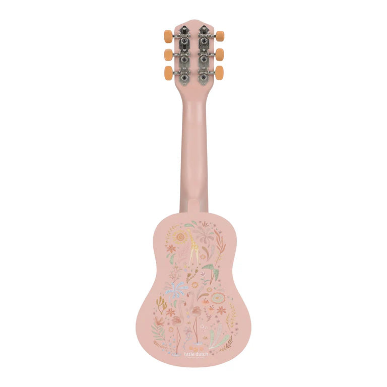 Guitare en bois Rose - Safari Friends