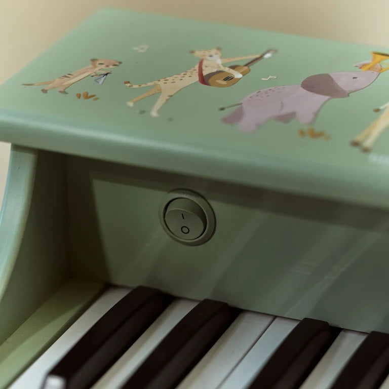 Piano en bois Vert - Safari Friends