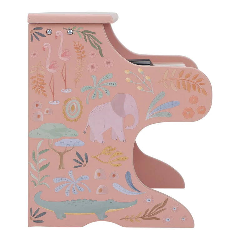 Piano en bois Rose - Safari Friends