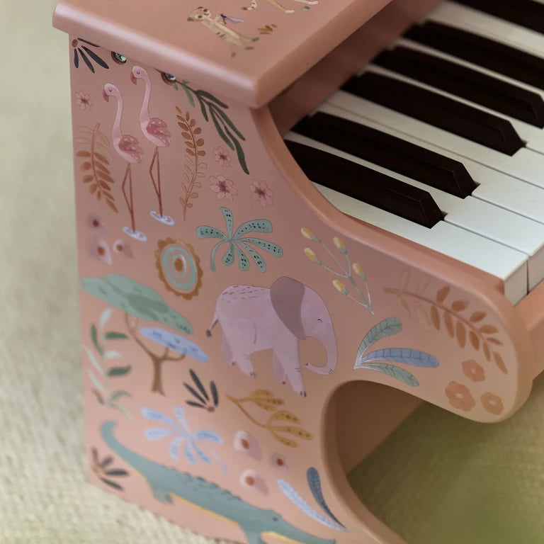 Piano en bois Rose - Safari Friends