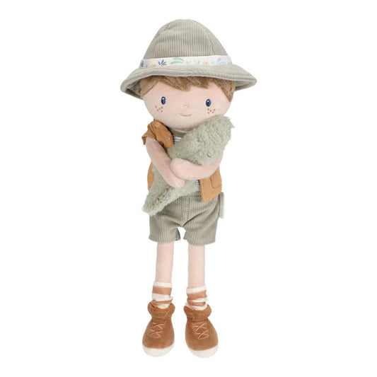 Poupée peluche - Ranger Jim - Safari friends