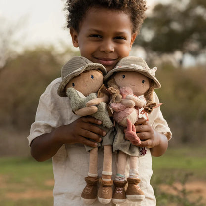 Poupée peluche - Ranger Jim - Safari friends