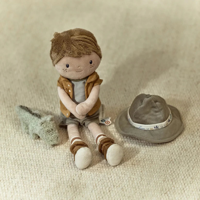 Poupée peluche - Ranger Jim - Safari friends