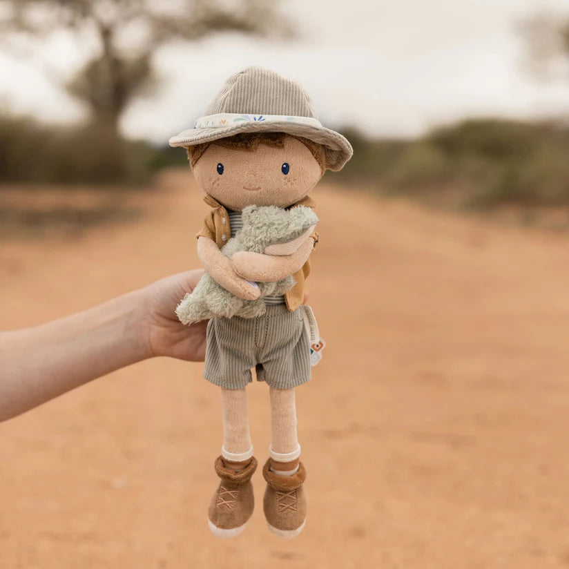 Poupée peluche - Ranger Jim - Safari friends