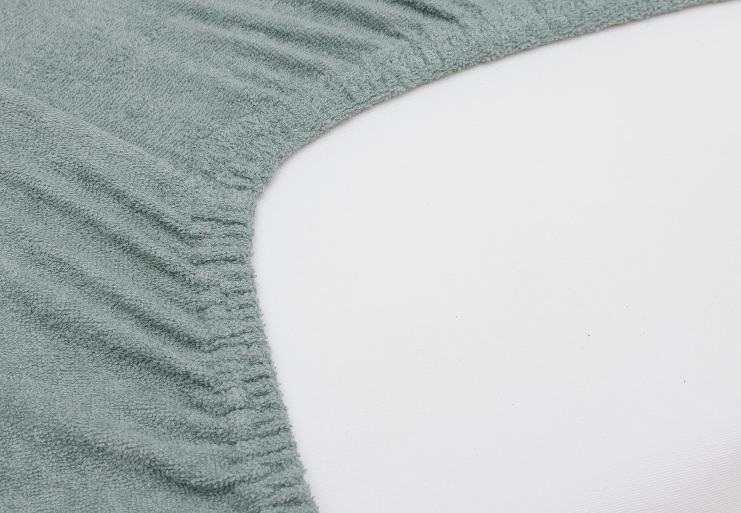 Housse matelas à langer - Tissu éponge Sea Green