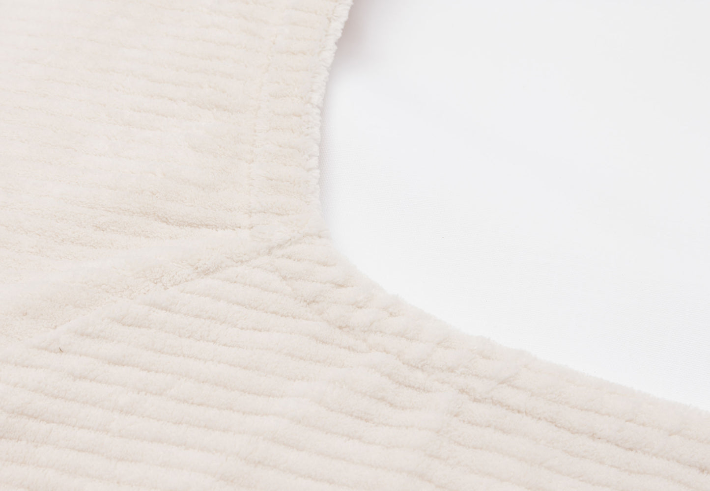 Housse matelas à langer - Cloudy Rib Oatmeal