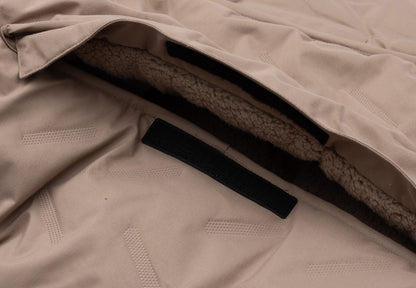 Chancelière Embossed - Milky Coffee