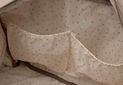 Sac à langer Embossed - Milky Coffee