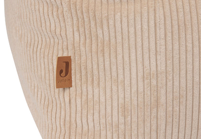 Fauteuil velours côtelé - Naturel