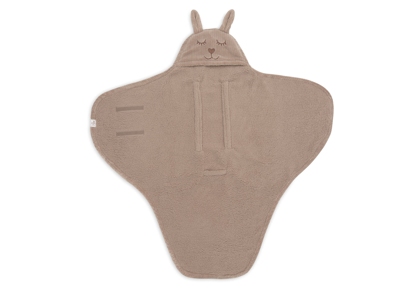 Couverture portefeuille Bunny - Cloudy Rib Milky Coffee
