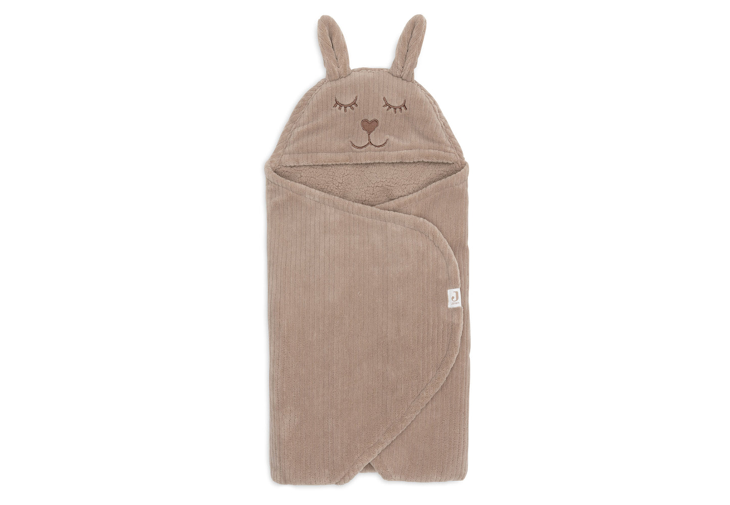 Couverture portefeuille Bunny - Cloudy Rib Milky Coffee
