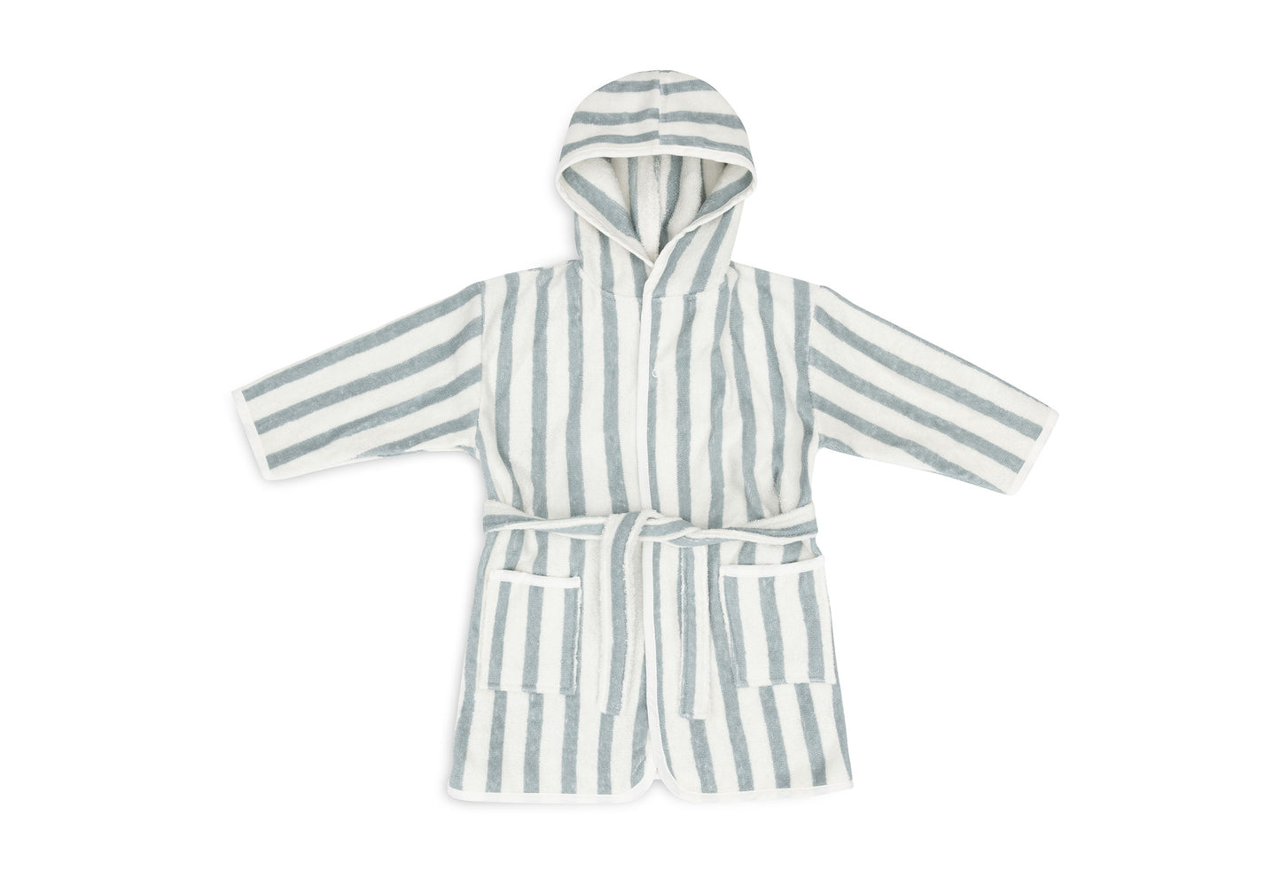 Peignoir - Stripe Sea Green - 3/4 ans