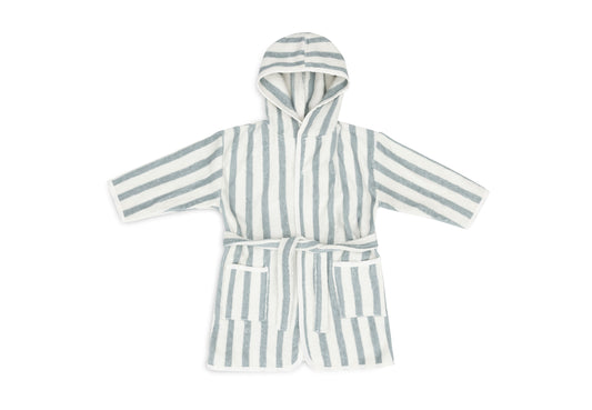 Peignoir - Stripe Sea Green - 1/2 ans