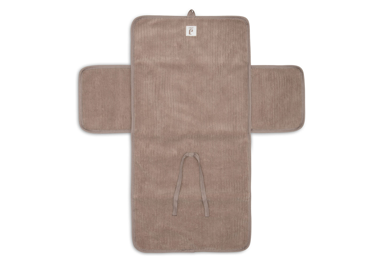 Tapis à langer nomade - Cloudy Rib Milky Coffee