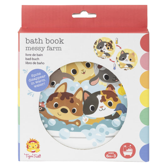 Livre de bain magique - Animaux de la ferme