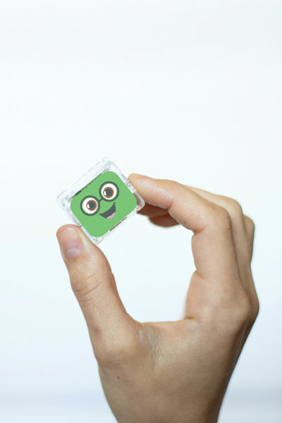 Cube lumineux pour le bain - Vert