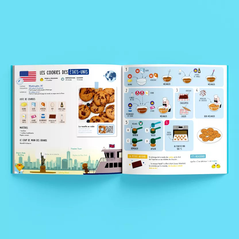 Coffret cuisine enfant – Les Recettes du Monde