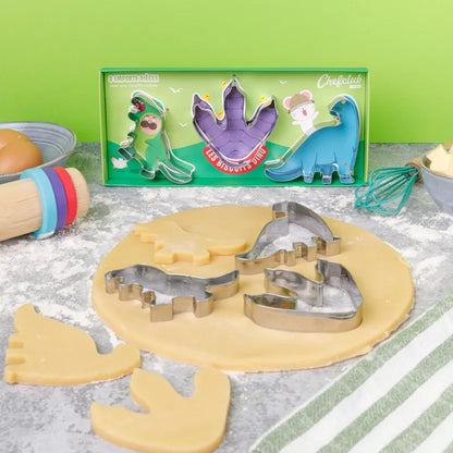 Kit Emporte-Pièces Biscuits Dinosaures