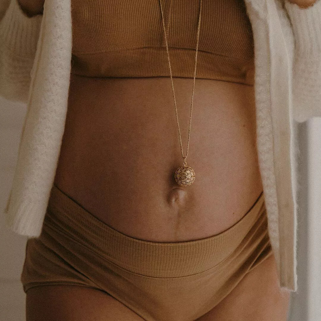 Bola de Grossesse FLEUR DE VIE - Or