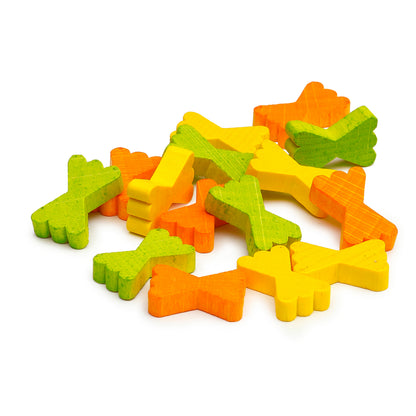 Dînette en bois - Pâtes Farfalle