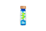Bouteille sensorielle liquide - Spiral Blue