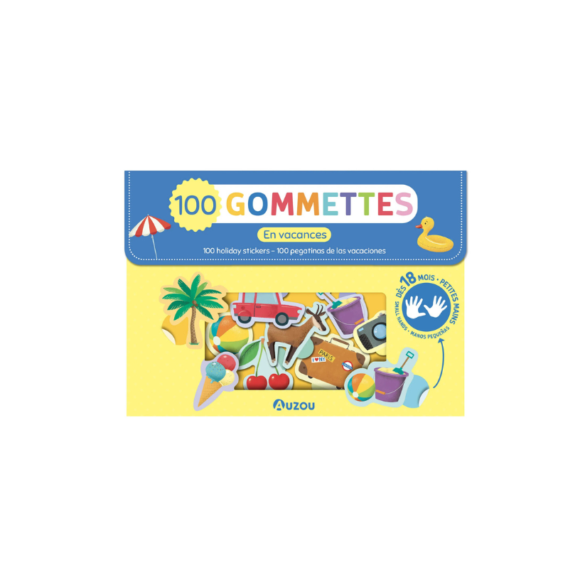 Ma pochette de 100 gommettes - En vacances