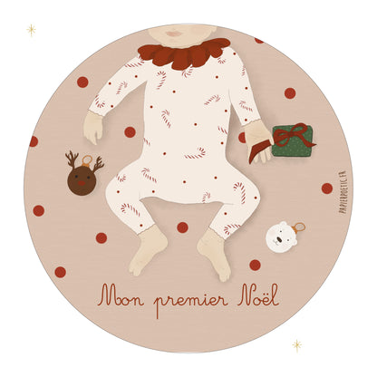 Carte “Mon Premier Noël” - Sucre d’orge