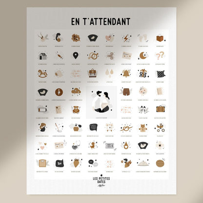 Affiche "En t'attendant"