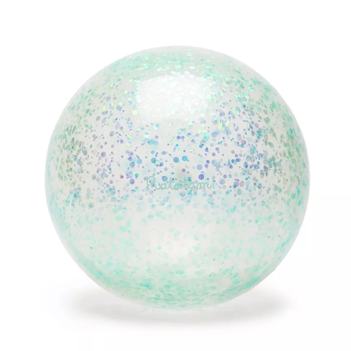 Ballon Pailleté - Bleu - 15 cm