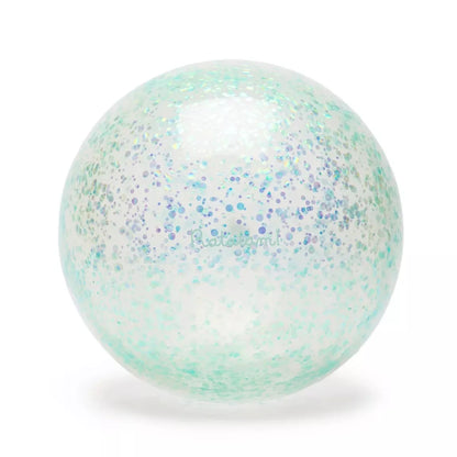 Ballon Pailleté - Bleu - 15 cm